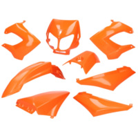 fairing kit orange for Derbi Senda R, SM X-Treme, SM DRD 38428