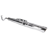 Schalldämpfer Auspuff 22mm verchromt Originaloptik für Puch Maxi 40km/h 38975