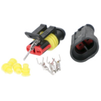 electrical wiring repair / connector kit waterproof 2-pin 39728