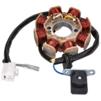 Ankerplatte Spule Lichtmaschine Stator für 50ccm GY6 Euro4, für: Peugeot, SYM 4-Takt 39978