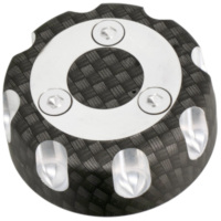 fuel tank cap aluminum carbon-look for Aprilia RX 50, SX 50, Derbi Senda R, Senda SM, Gilera SMT 50, RCR 50 40149