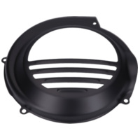 Lüfterabdeckung schwarz für Vespa PX 125, PX 150, PX 200 78-89 40417