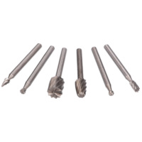 Frässtifte HSS Set 3,17mm 6-teilig für Rotationswerkzeug 40427