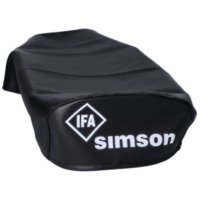 Sitzbankbezug Sitzbezug glatt schwarz für Simson S50, S51, Schwalbe KR51/1, KR51/2, Sperber SR4-3, Habicht SR4-4 40880
