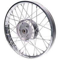 spoke wheel 1.60 x 16 inch chromed steel for Simson KR51/1, KR51/2 Schwalbe, S50, S51, S53, S70, S83, SR4-1 Spatz, SR4-2 Star, S