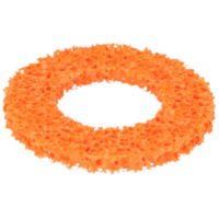 fuel filler neck foam rubber ring 120x60x10mm orange for Simson S50, S51, S70, S53, SR50 40903