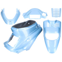 fairing kit Hawaii blue 5-part for MBK Booster -2004, for: Yamaha BWS -2004 4113
