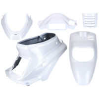 fairing kit white metallic 5-part for MBK Booster -2004, Yamaha BWS -2004 41138