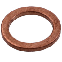 sealing washer 6.5x9.5x1.0mm copper for Simson S50, S51, S53, S70, S83, SR50, SR80, KR51/2 41355