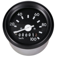 speedometer 100km/h round shape 60mm w/o direction indicator light for Simson S50, S51, S70 41724