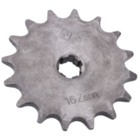 sprocket 16 tooth old type for Simson S50, SR4-1, SR4-2, SR4-3, SR4-4, KR51/1 Schwalbe, Star, Sperber, Spatz, Habicht 41743