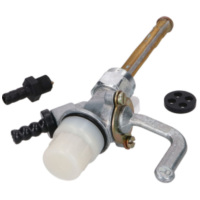 Kraftstoffhahn Benzinhahn mit Wassersack, langer gebogener Hebel für Simson KR51/1, KR51/2 Schwalbe 42160