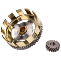 Tuning lightweight clutch basket stage 2 w/ sprocket 62/21 for Simson S51, S53, S70, S83, SR50, SR80, KR51/2 Schwalbe 42167