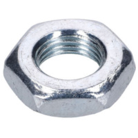 hex nut M10x1 flat type - DIN936 42179