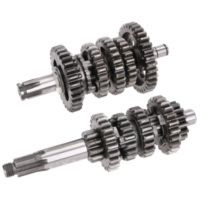 gearbox / gear shaft set 6-speed Doppler standard for Derbi EBE, EBS, D50B0, D50B 42477