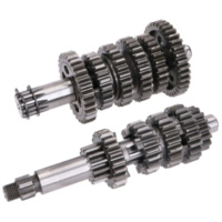 gearbox / gear shaft set 6-speed Doppler racing for Minarelli AM6 1st series 42478