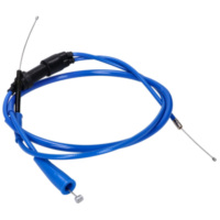 Gasseil Gaszug komplett Doppler PTFE blau für Derbi Senda 00-, Gilera SMT, RCR -05 42833-B