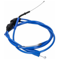 Gasseil Gaszug komplett Doppler PTFE blau für Derbi Senda DRD X-Treme 11-, DRD Racing 11-, Aprilia RX 50, SX 50 11-, Gilera RCR, passend für Gilera RCR  50 ABA01 2016, 