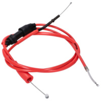 throttle cable Doppler PTFE red for Derbi Senda DRD X-Treme 11-, DRD Racing 11-, Aprilia RX 50, SX 50 11-, Gilera RCR, SMT 11- 4