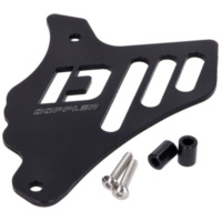 front sprocket cover Doppler black for Minarelli AM, Generic, for: KSR-Moto, Keeway, Motobi, Ride 42857-BK