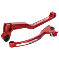 brake and clutch lever set Doppler CNC red for Rieju MRT 2018- Euro4 42873-RE