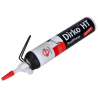 sealant Dirko HT silicone ProfiPress black +315°C 200ml 43149