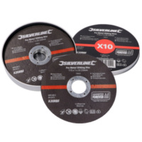 metal slitting disc set professional 115x1mm 10-piece 43366
