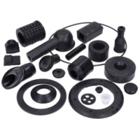 small part kit rubber, black for Vespa GL, Sprint 150 43379