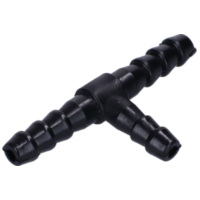 fuel hose T-piece / T-fitting black 6mm 43381