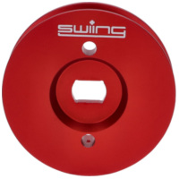 Lüfterrad half pulley swiing Pully CNC 65mm Mono for Piaggio, for: Vespa Boss, Bravo, Ciao