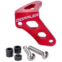 clutch lever stop Doppler aluminum red for Minarelli AM6 44588-RE