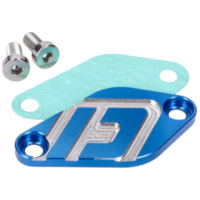 Mischpumpe oil pump cover Doppler V2 blue for Minarelli AM6, for: Derbi EBE, EBS, D50B 4459