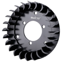 Keilriemenscheibe Lüfterrad swiing Aluminium CNC schwarz für Sachs 50/2, 50/3, HPI-, Bosch-, Ducati-Zündung 44752