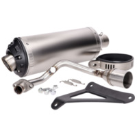 exhaust Power1 aluminum for Vespa Primavera, Sprint, Zip 4-stroke 50 Euro5 20- 49114