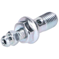 brake hose banjo bolt w/ integrated bleed nipple M10x1.25 49495