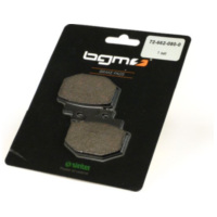 Brake pads -BGM 55.5x49mm- BENELLI Adiva 125cc 2000 (r), Adiva 150cc 2000 (r), GILERA DNA 125cc (G/H) 2001 (r), DNA 180cc (G/H)