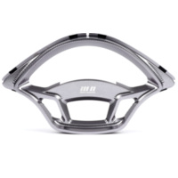 Speedo cover -MOTO NOSTRA, CNC, grey- for: Vespa GTS 125 (ZAPMA3100, ZAPMA3200