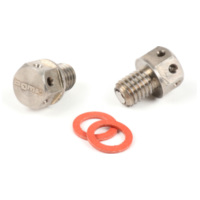 Oil drain plug set M8 x 8mm -BGM PRO with neodym magnet- for: Vespa PX, T5 125cc