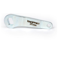 Brake arm rear silver -BGM ORIGINAL, long version (length=83mm, factory fitted o