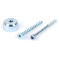 Mounting kit for mirror at handlebar ends -MOTO NOSTRA, Ø=28mm (for HD-Corse mirror)- Vespa GT 125-200, GTL 125-200, GTS125-300,