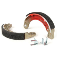 Brake shoes -BGM PRO Ø=127x20 mm for brake drum BGM5310- for: Vespa 8" rear, 1 a