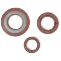 oil seal kit engine BGM PRO rubber brown 30x47x6mm for Vespa Largeframe PX Lusso, PX80, PX125, PX150, PX200, T5 125cc, Cosa 5007