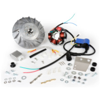 Ignition -BGM PRO 12V Touring -, version for large cone Ø20/24mm (PK crankshaft)- Conversion to electronic ignition - Vespa V50,