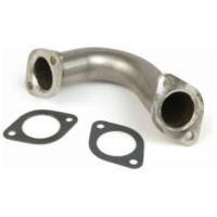 Auspuffkrümmer BGM PRO Edelstahl für Piaggio 125-180ccm 2T für: Gilera Runner FX