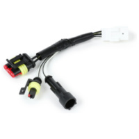 Wire adapter kit for rear indicator conversion -BGM PRO- for: Vespa GTS125-300 ( 0720