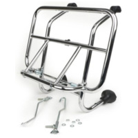 Front rack, fold down -MOTO NOSTRA- for: Vespa Smallframe V50, PV125, ET3, PK S