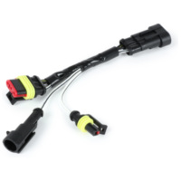Wire adapter kit for rear indicator conversion -BGM PRO- Vespa GTS125-300 HPE (2019-) - to mount Moto Nostra LED indicators with