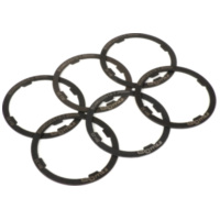 Gearbox shim set -BGM ORIGINAL- Vespa Smallframe V50, PV125, ET3, PK - Largeframe PX EFL (1984-), Cosa, T5 125cc - 0,90-1,40mm (