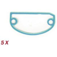 Gear selector box gasket-BGM Pro silicone- for: Vespa Largeframe, PX, Cosa, T5 1