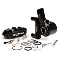 Bremszange vorne inkl. Bremszangenaufnahme BGM PRO, CNC Touring, 4-Kolben, radiale Befestigung Bremstrommel Typ LML LML, Stella, 1004